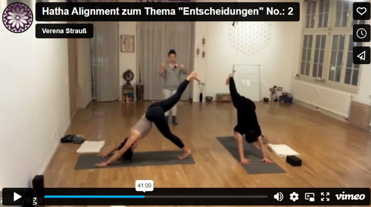 Hatha Alignment zum Thema 