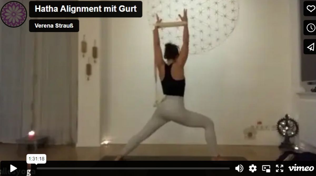 Hatha Alignment mit Gurt