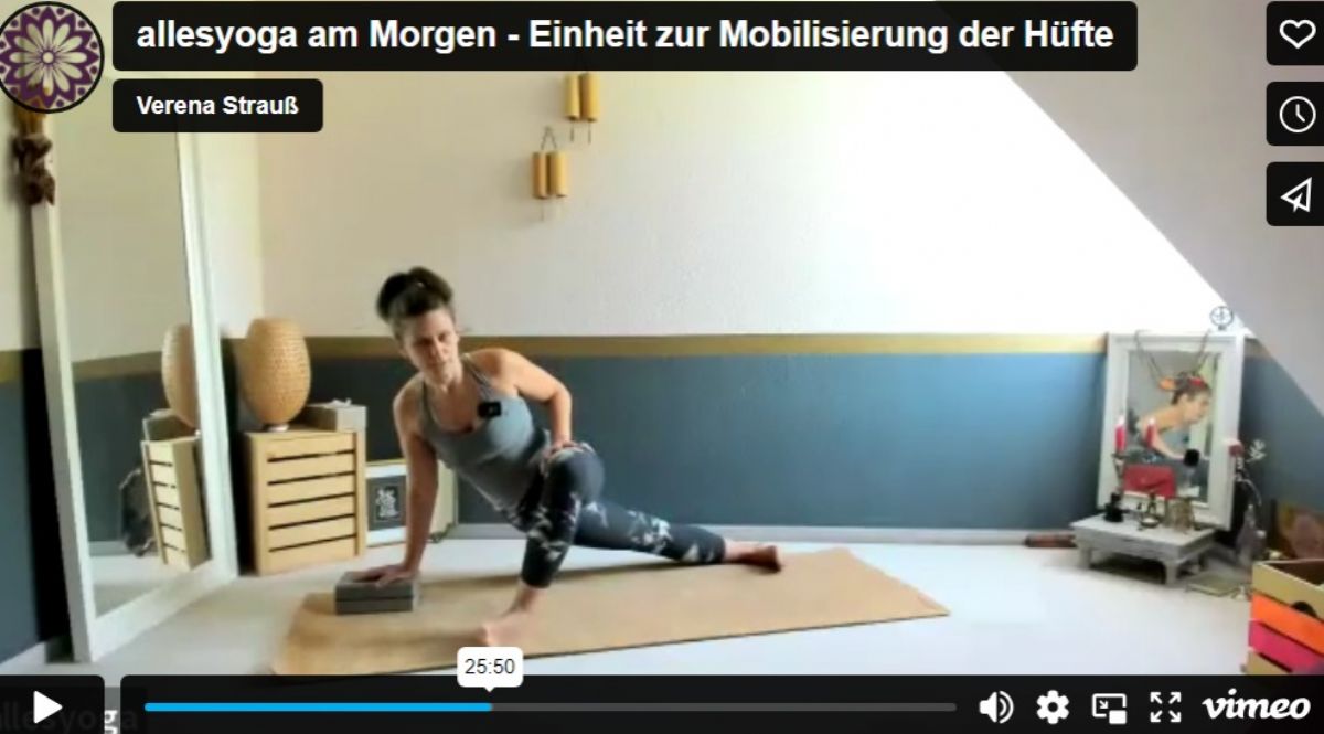 allesyoga am Morgen - Einheit zur Mobilisierung der Hüfte