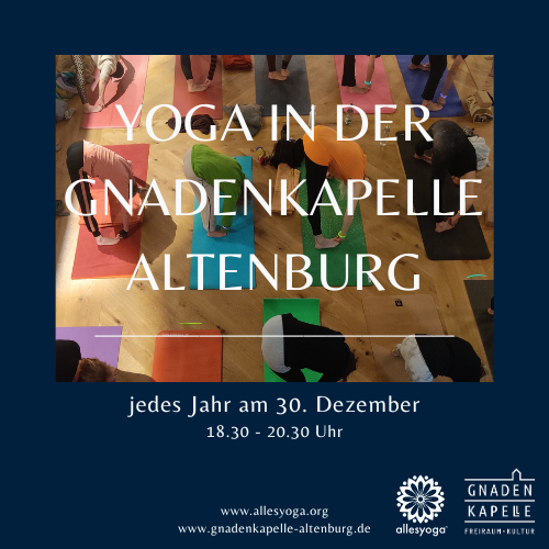 Yoga in der Gnadenkapelle Altenburg