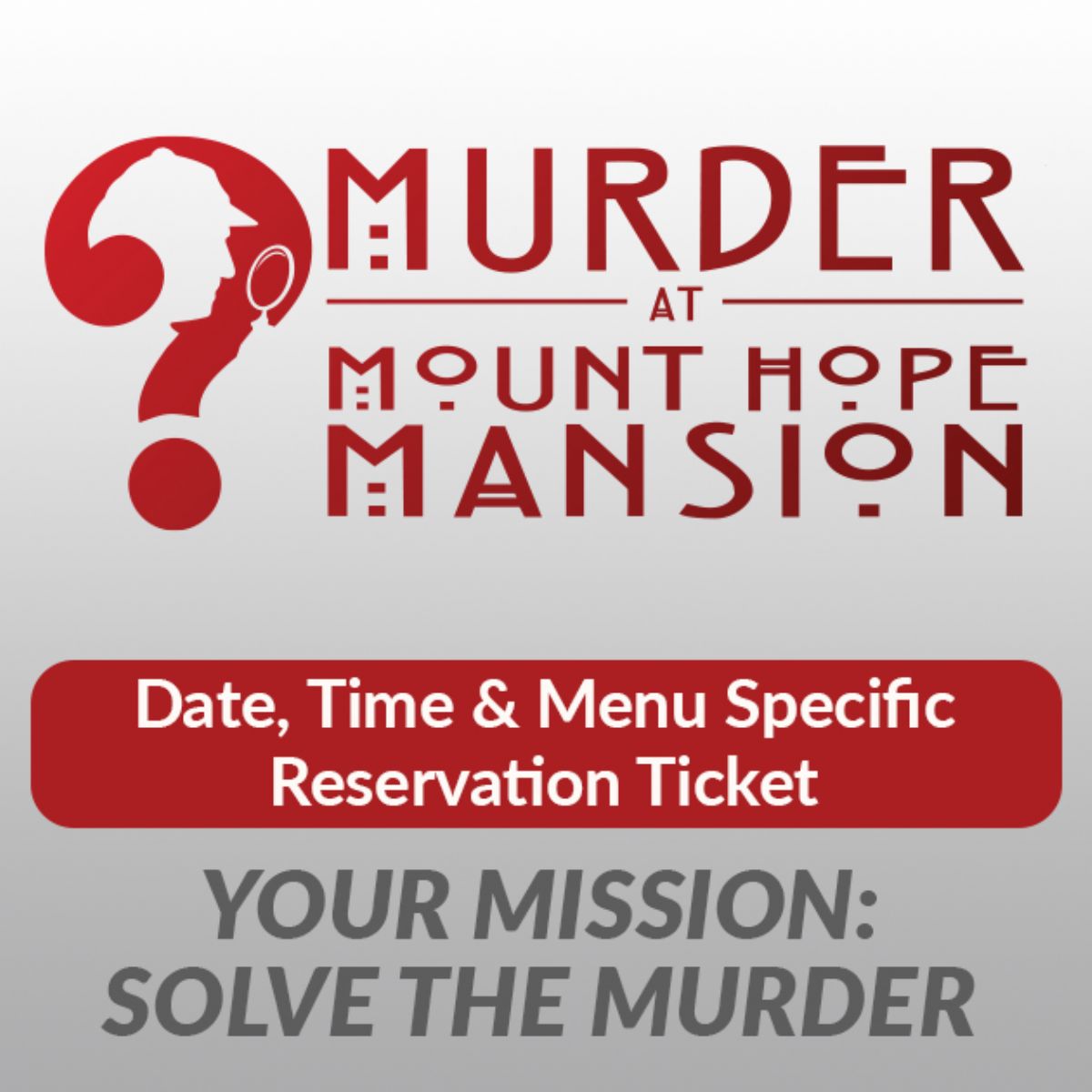 Murder Mystery Dinner Theater 2024