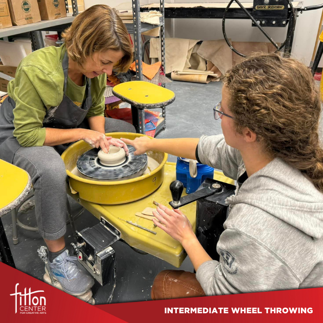 Intermediate Wheel Throwing - Fall II 2025