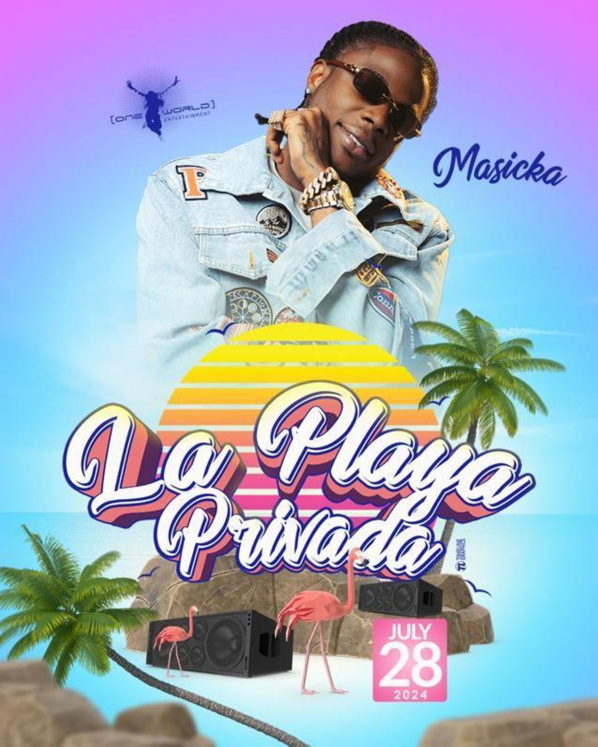 La Playa Privada Event Poster