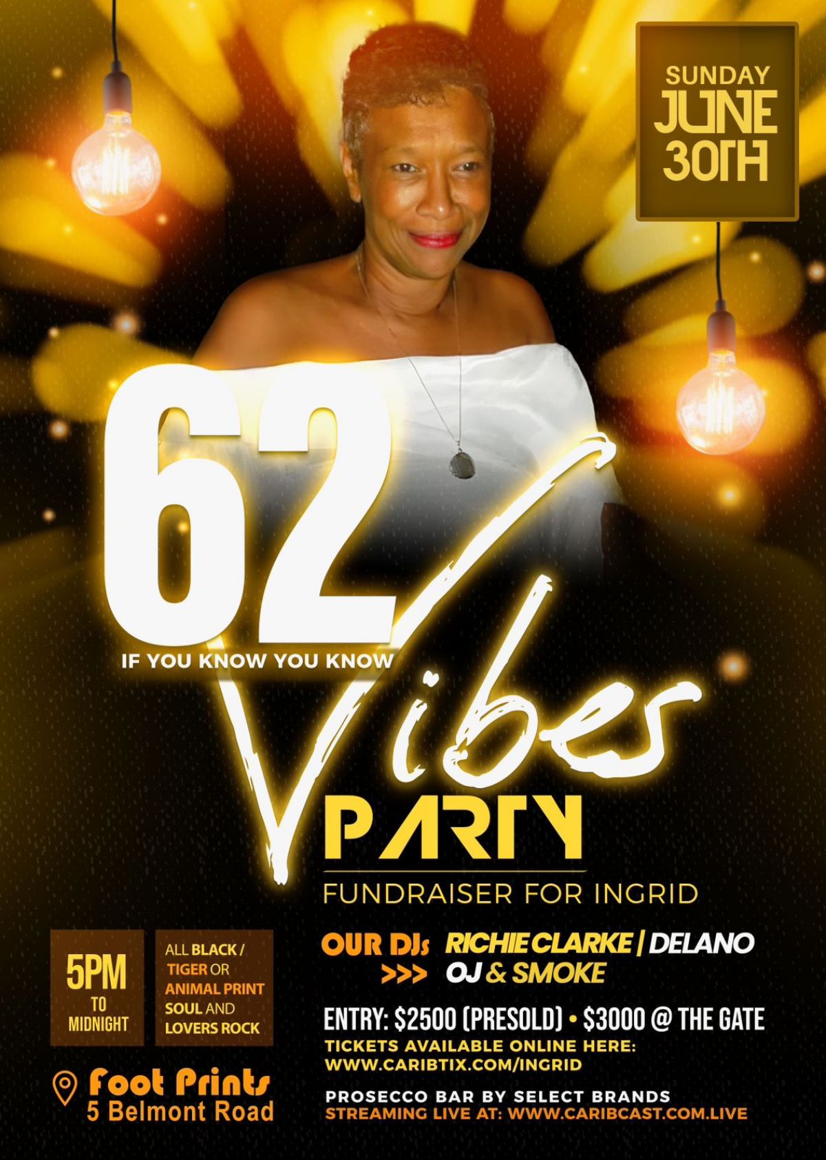 62 If you know you know - Vibes Party Event Poster