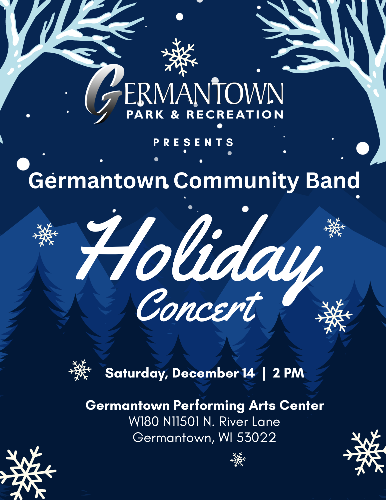 Germantown Community Band Holiday Concert