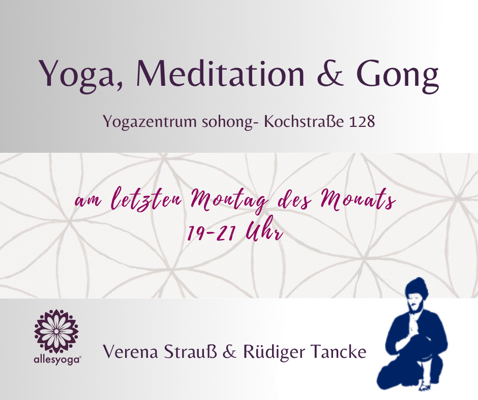 Yoga, Meditation & Gong