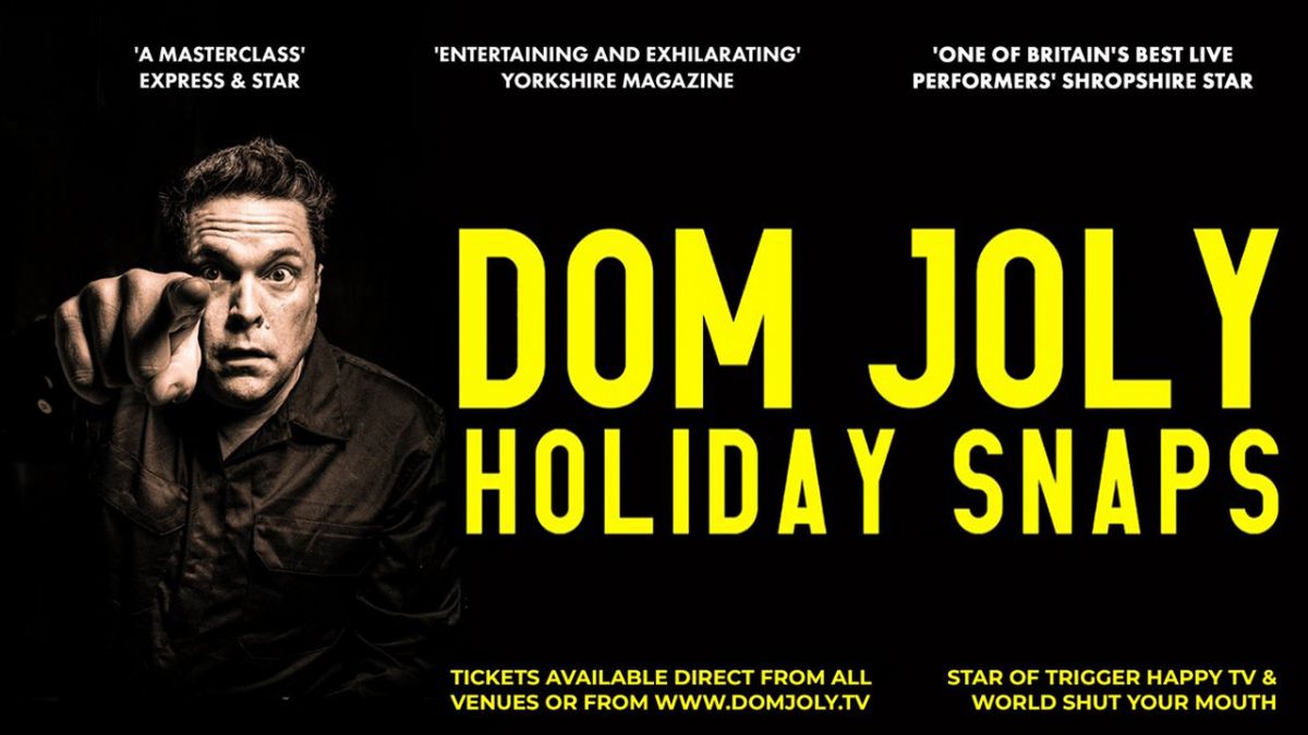 Dom Joly’s Holiday Snaps – Travel and Comedy in the Danger Zone