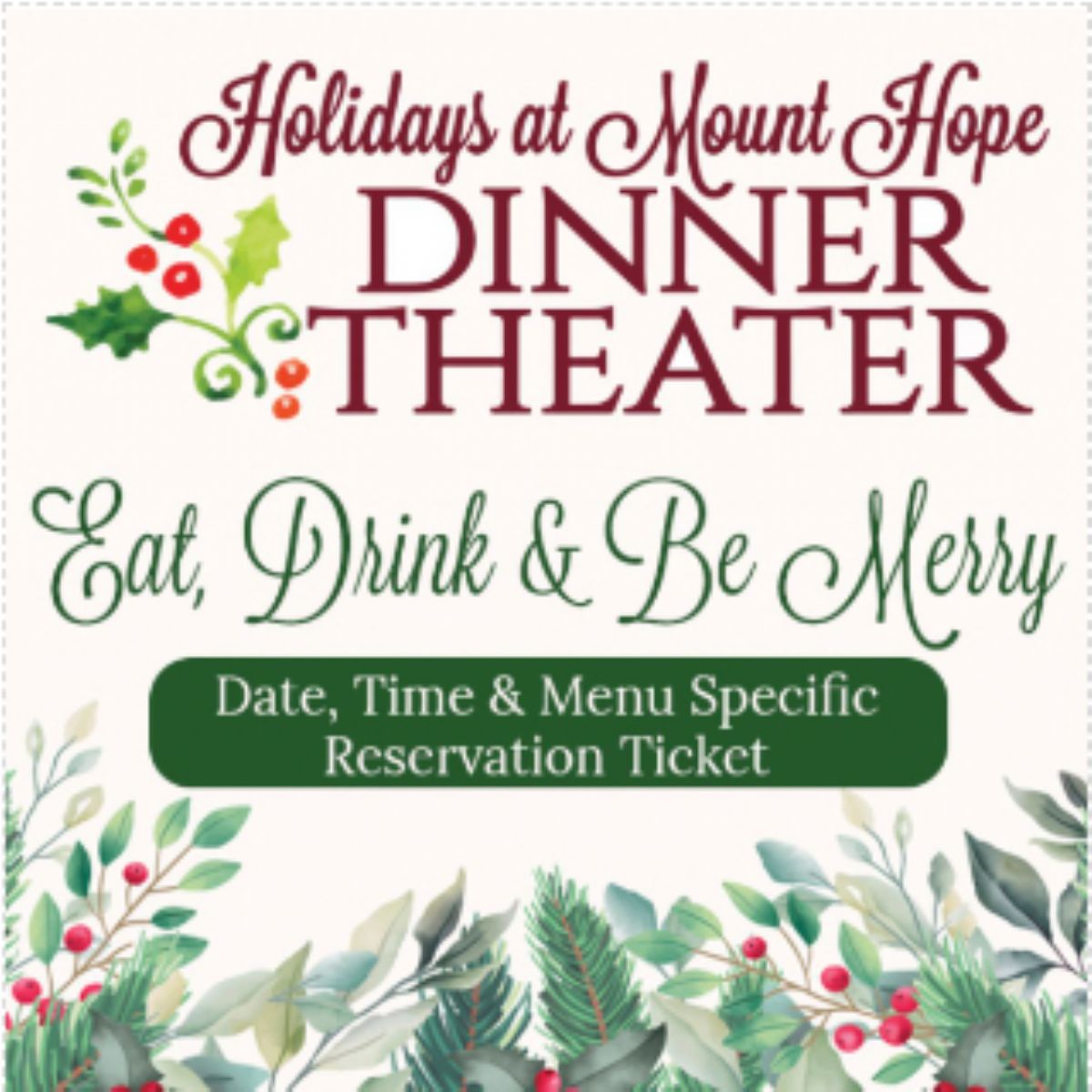 Holiday Dinner Theater 2022
