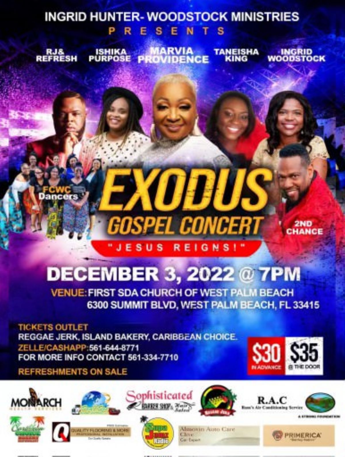 EXODUS Gospel Concert Pay Per View
