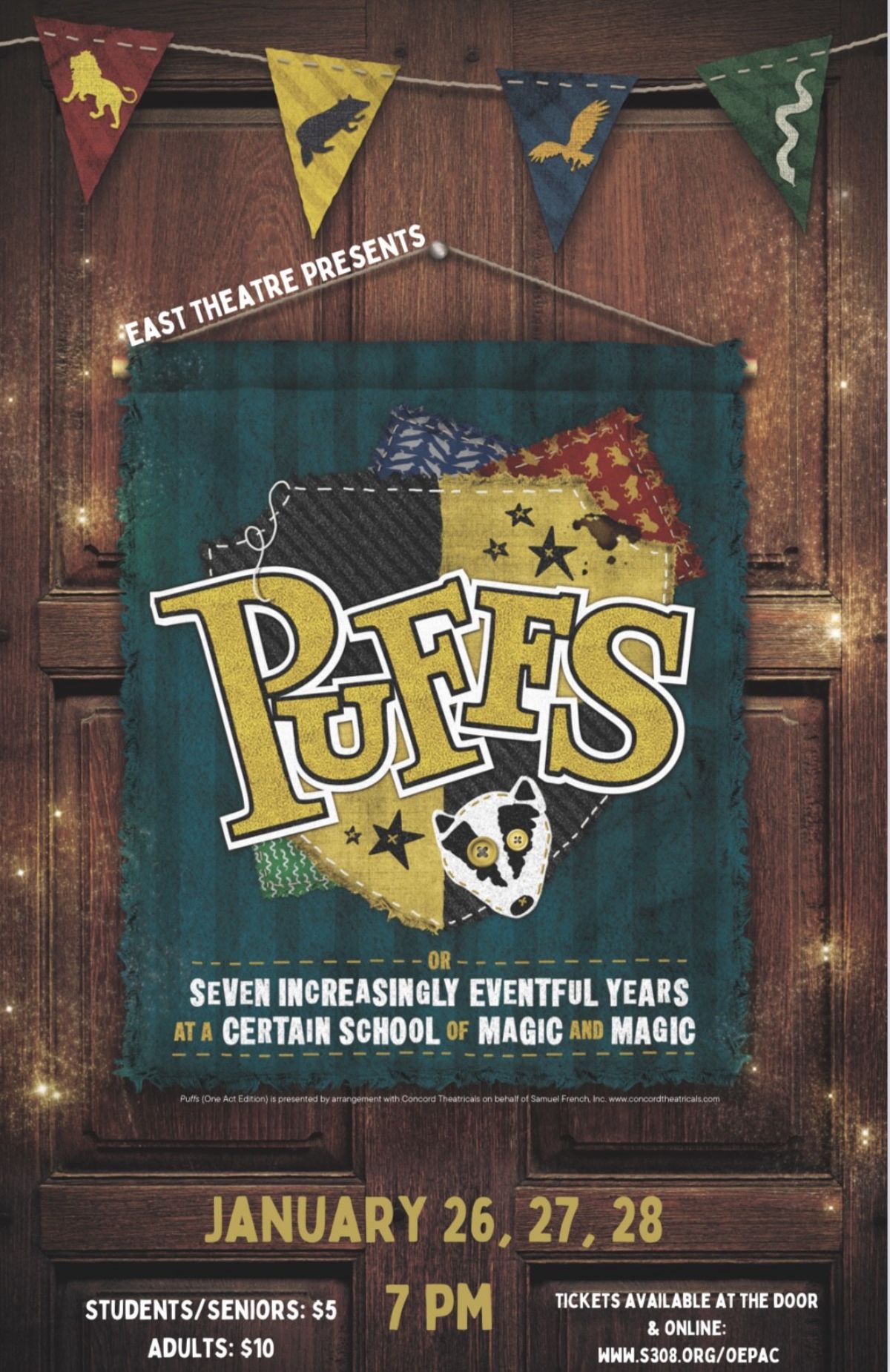 Puffs Presented by East Theatre